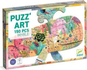 DJECO Obrysové puzzle Velryba