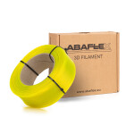 PETG Refill signální žlutý transparentní 750 g Abaflex 1,75 mm