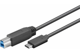 PremiumCord propojovací kabel USB 3.1 type C na USB 3.0 Type B černá 1m (ku31ce1bk)