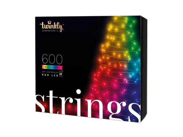 TWINKLY Smart LED vánoční řetěz Strings TWS400SPP-BEU 20m WiFi