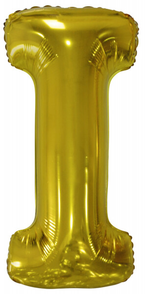 Písmeno I zlatý foliový balónek 86 cm amscan Písmeno I zlatý foliový balónek 86 cm amscan
