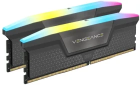 Corsair Vengeance RGB 64GB (2x 32GB) DDR5 6000MHz / CL40 / DIMM / AMD EXPO (CMH64GX5M2B6000Z40)