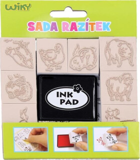 Razítko W025887 - sada zvířátek