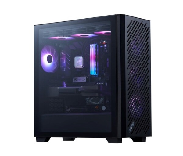 ADATA XPG case VALOR AIR PRO, ATX, Průhledná bočnice, 4x 120mm ARGB Fan, Černá EDF_748764
