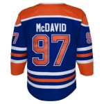 Outerstuff Dětský dres Connor McDavid Edmonton Oilers Premier Home Velikost: