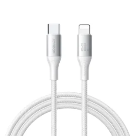 Joyroom S-A28 Flash Series Nabíjecí kabel USB-C (M) - Lightning (M) 30W 1m bílá (6956116797959)