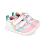 Dívčí barefoot tenisky SPORT BLANCO Y MULTICOLOR Biomecanisc 262165-D310 - 24
