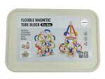 Mamido Flexibilní magnetická stavebnice Tube Block Pro Max 86 dílů