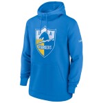 Nike Pánská mikina Los Angeles Chargers NFL Classic Throwback Fleece Hoodie Hell Velikost: 3XL