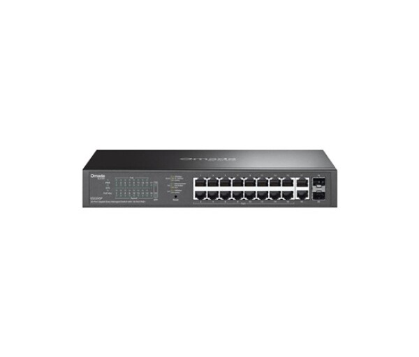 TP-Link OMADA switch ES220GP (18xGbE,2xSFP,16xPoE+,150W) EDF_324518