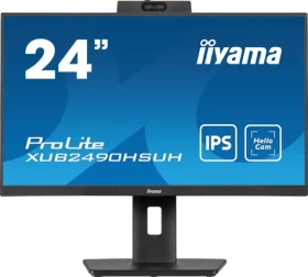 24" IIYAMA ProLite XUB2490HSUH-B1 černá / IPS / 1920x1080 / 16:9 / 4ms / 1300:1 / 250cd / repro / HDMI / DP (XUB2490HSUH-B1)