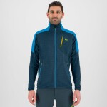 Pánská mikina KARPOS M Puez Fleece, Midnight/Diva Blue velikost: S