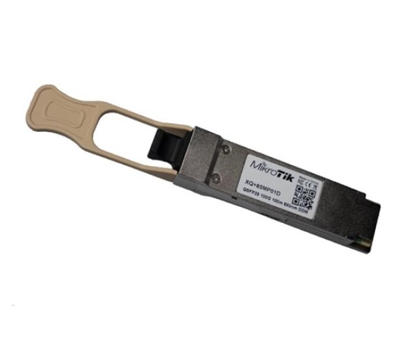 MikroTik QSFP28 optický modul XQ+85MP01D, MM, 100m, 100G EDF_1017632