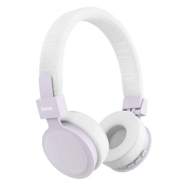 Hama Freedom Lit III sluchátka otevřená (On Ear) Bluetooth® fialová, bílá headset