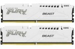 Kingston Fury Beast White 32GB (2x16GB) DDR5 5600MHz / CL40 / DIMM / On-Die ECC / XMP / 1.25V (KF556C40BWK2-32)