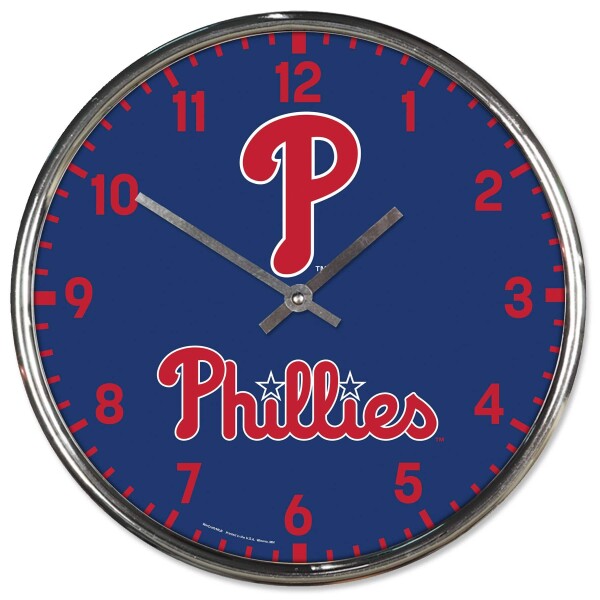 Hodiny Philadelphia Phillies MLB Chrome Team Design