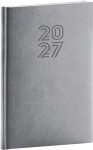 Týdenní diář 2027 Notique A5 Aprint šedý