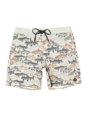 RVCA HORTON FISH CAMO pánské koupací kraťasy