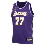 Dětský dres Los Angeles Lakers NBA Luka Dončić #77 Statement Swingman Fialová (YOUTH)