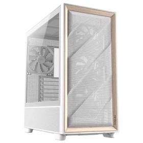 Antec Flux bílá / E-ATX / 2x USB-A / 1x USB-C / 4x 120mm / 1x 140mm / bez zdroje / průhledná biočnice (0-761345-10134-9)