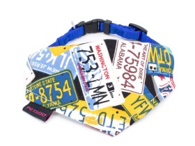 Rony obojek pro psa s šátkem | 19 – 45 cm Obvod krku: 25 - 43 cm