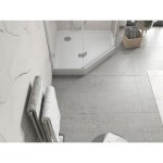 MEXEN - Flow+ pětiboká sprchová vanička 80 x 80, bílá lesk 46P108080H