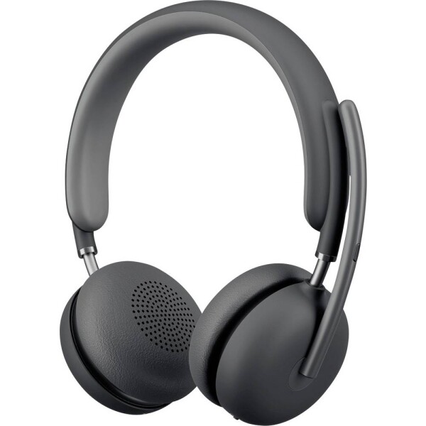 Logitech Zone Headset otevřená (On Ear) Bluetooth®, Bez kabelu stereo grafit headset, omezení hlasitosti, regulace hlasitosti, Vypnutí zvuku mikrofonu Počítače