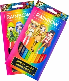 ASTRA Pastelky Rainbow High JUMBO 10ks (155755)
