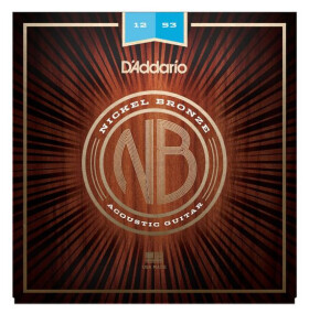 D'Addario NB1253 Nickel Bronze Acoustic Light