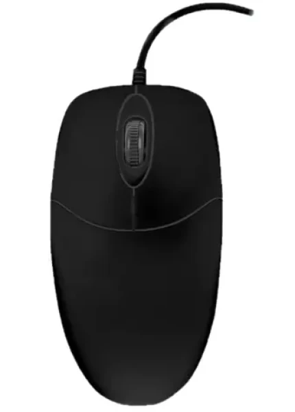 Contour Active Key AK-PMJ1 černá / Omyvatelná myš / IP68 / USB-A / 1000 DPI / kabel 1,8 m (AK-PMJ1OW-UV-B)