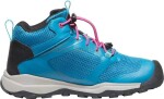 Dětské celoroční boty Keen WANDURO MID WP YOUTH fjord blue/fuchsia purple Velikost: