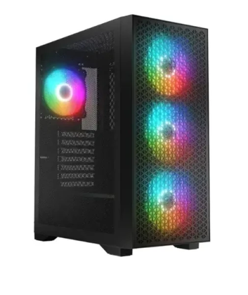 Logic Dart Pro ARGB Midi černá / ATX / USB 3.2 Gen 2 / 2x USB 3.0 / RGB / průhledná bočnice (AT-DART-PRO-ARGB-10)