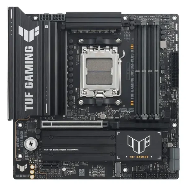 ASUS TUF GAMING B850M-PLUS II / Základní deska / AM5 / B850 / 4x DDR5 / 1x 2.5GLAN / mATX (90MB1MT0-M0EAY0)