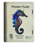 Wooden puzzle Hippocampus Japonicus A3