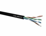 Solarix SXKD-5E-UTP-PE venkovní UTP, Cat5E, drát, PE, box, 100m