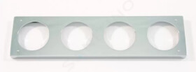 IDEAL STANDARD - Archimodule Distanční rámeček pro 4-otvorovou rozetu (83 x 332 mm) (10 mm), chrom A963767AA