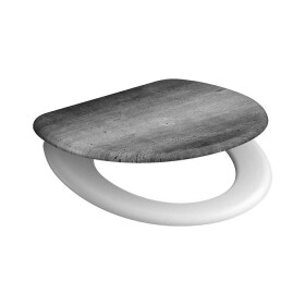 Eisl - Duroplastové sedátko se zpomalovacím mechanismem SOFT-CLOSE INDUSTRIAL GREY 82155INDUSTRIALGREY