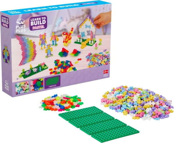 Plus-Plus Nauč se stavět Pastel (600 ks) - EPEE Savvi