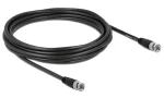Delock BNC (M) - BNC (M) 5m černá / BNC kabel / 75 Ohm / rovný konektor (80084)