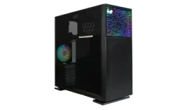 InWin N515 černá / E-ATX / 2x USB-A 3.2 / 1x USB-C 3.2 / 1x 120mm / bez zdroje / průhledná bočnice / displej (IW-CS-N515BLK-1AL120)