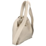 Stylová kožená kabelko/batoh Becky, béžová