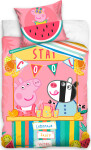 Dětské povlečení Prasátko Pepina Limonádový Stánek