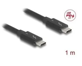 DeLock Thunderbolt 3 USB-C kabel / 1 m / 40 Gbps (81249)