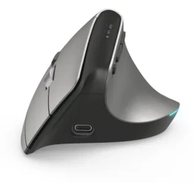 Hama EMW-700 šedá / Vertikální myš / Bezdrátová / Bluetooth 4.2 / Nabíjecí / 8 tlačítek (182691)