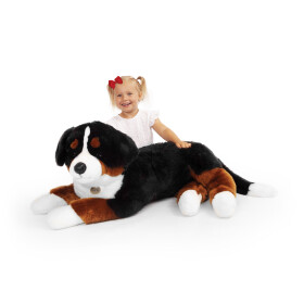 Eco-Friendly Velký bernský salašnický pes ležící 89 cm