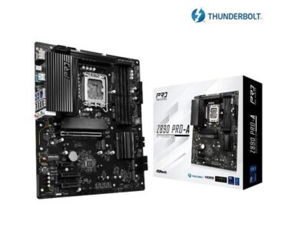 ASRock Z890 PRO-A / Z890 / LGA 1851 / 4x DDR5 / PCIex16 / 2.5GLAN / ATX (90-MXBP50-A0UAYZ)