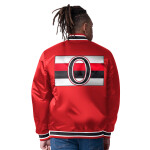 Starter Pánská bunda Ottawa Senators NHL Closer Reversible Varsity Satin Jacket Velikost: XL