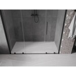 MEXEN/S - Velar L Duo posuvné sprchové dveře 200, transparent, černá 871-200-003-02-70