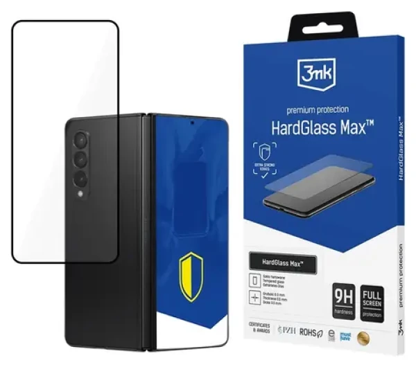 3mk HardGlass Max / Ochranné sklo / Samsung Galaxy Z Fold5 (přední displej)