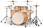 DW Design Series 4pc LTD Exotic Mapa Burl Over Birch